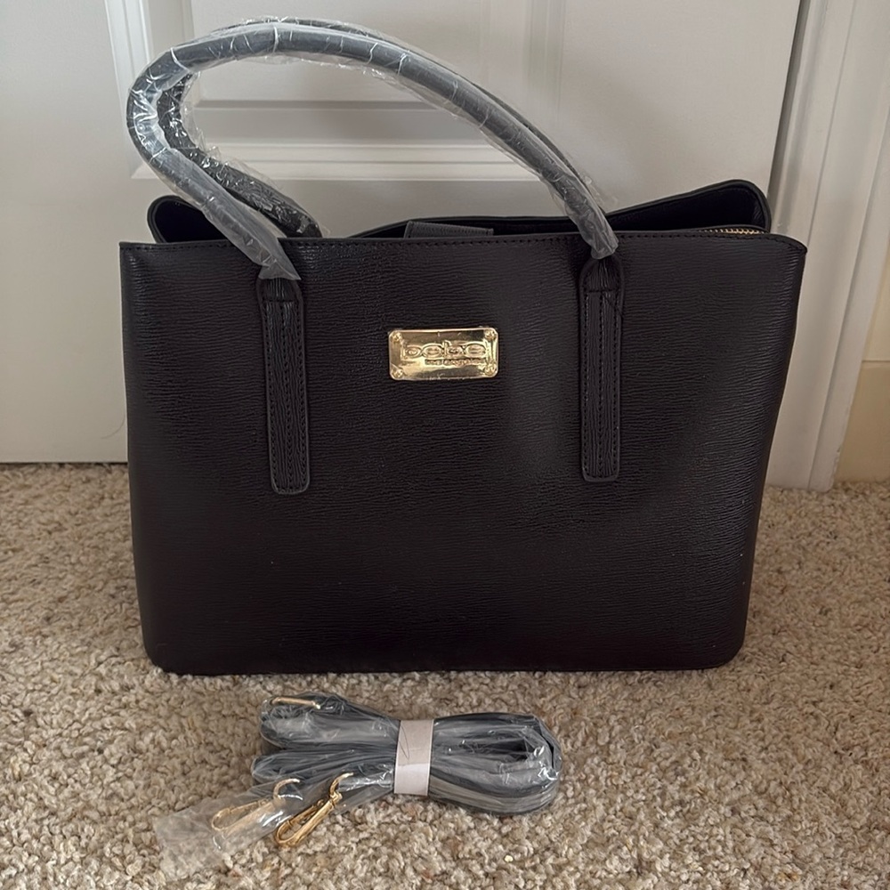 Bebe new black purse